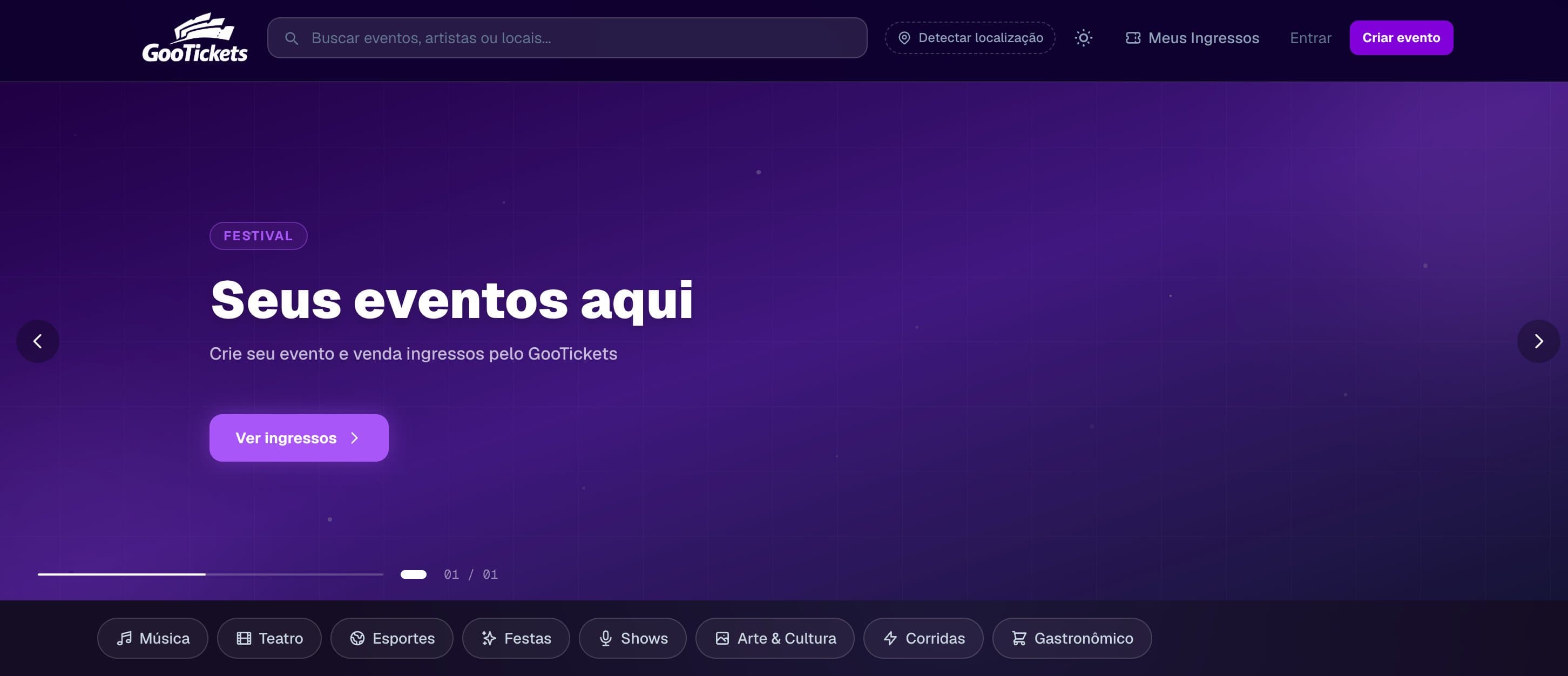 Plataforma de Venda de Ingressos 1
